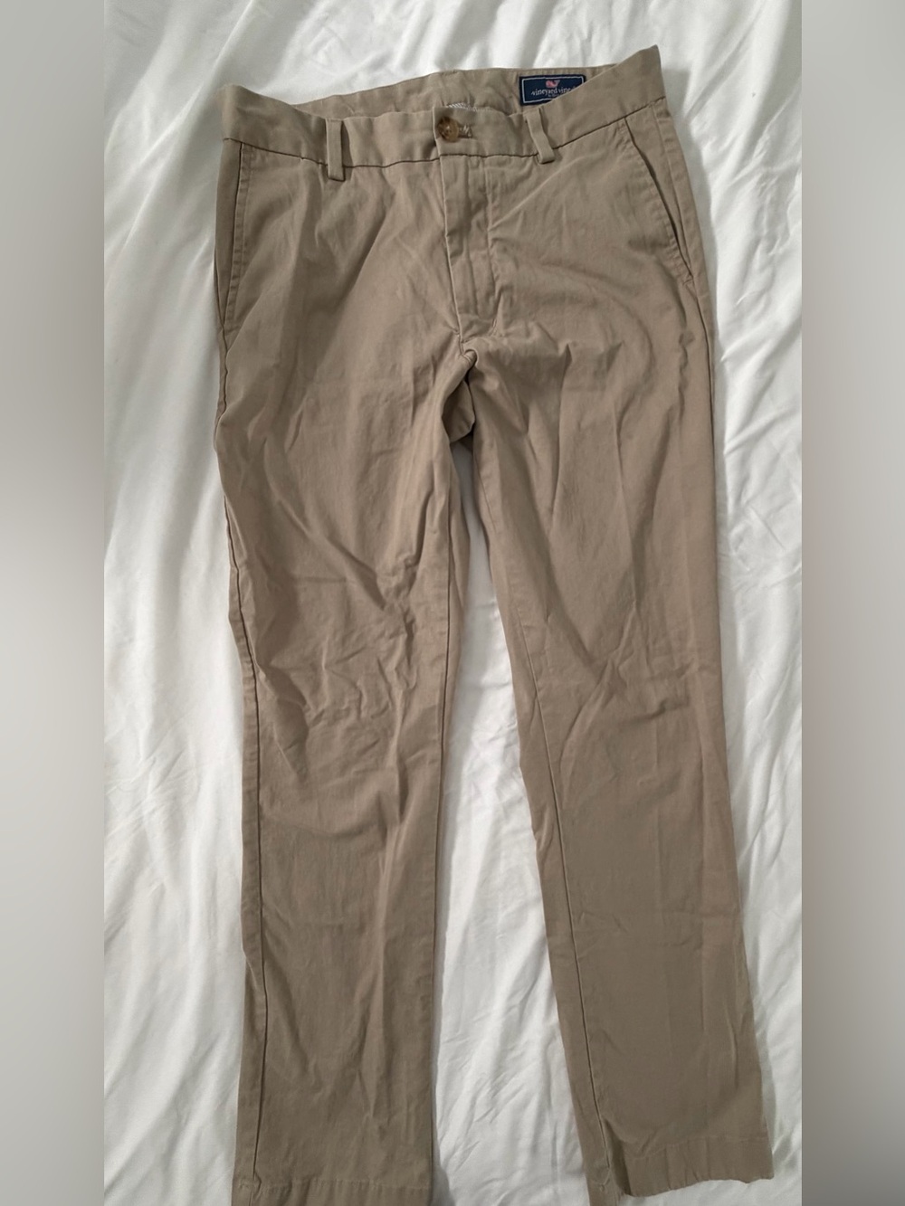 Vineyard Vines Men's Chinos in Light Khaki size 30x32 GUC
